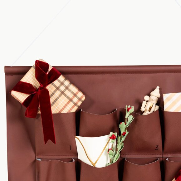 NWT Gathre Advent Calendar (Leather, Small, Green) - Picture 3 of 16